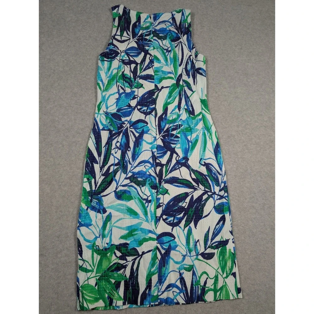 Joseph Ribkoff Women Dress Suit Size 8 NWT Textured Botanical‎ Stretch Shift